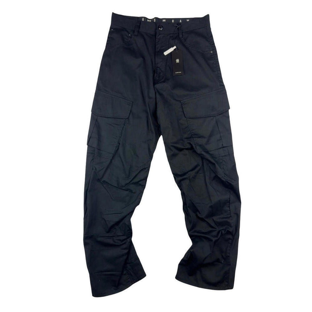 G-Star RAW Women's Cargo 3D Boyfriend Pants Black Size 30 W | 28 L